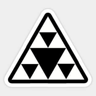 Triangles Sticker